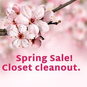 SPRING CLOSET CLEANOUT